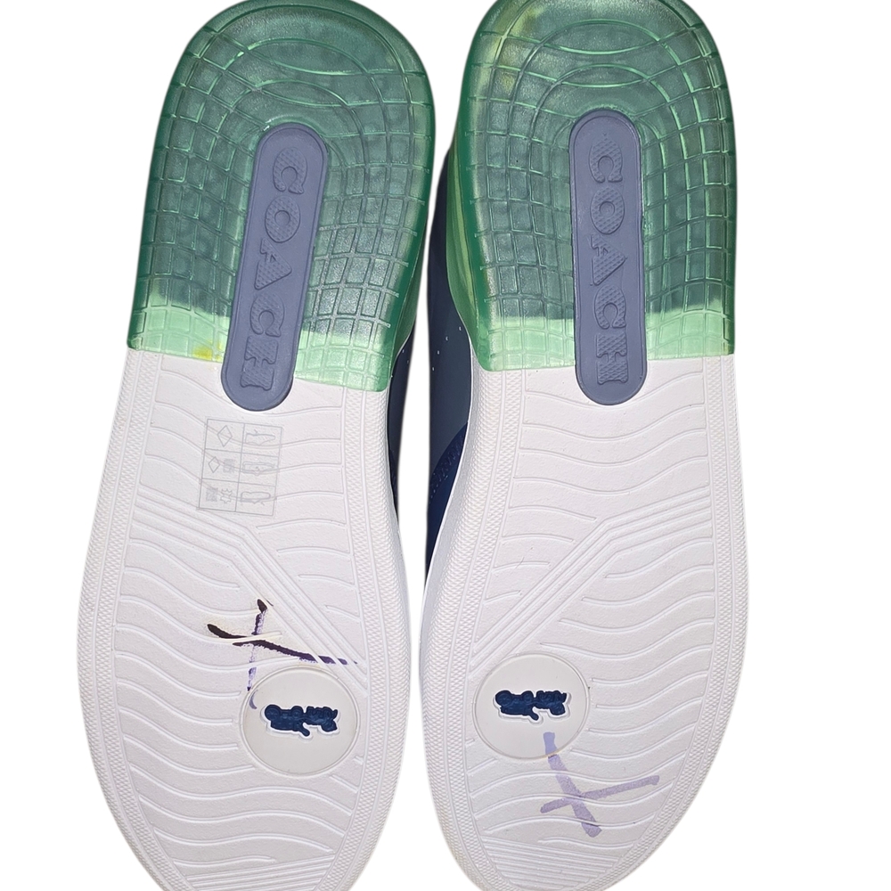 Coach Men's Blue Sneakers - Picture 7 of 11